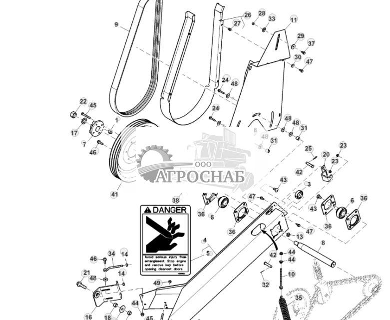 Привод разгрузчика, 2,2 бушеляс - ST823117 838.jpg